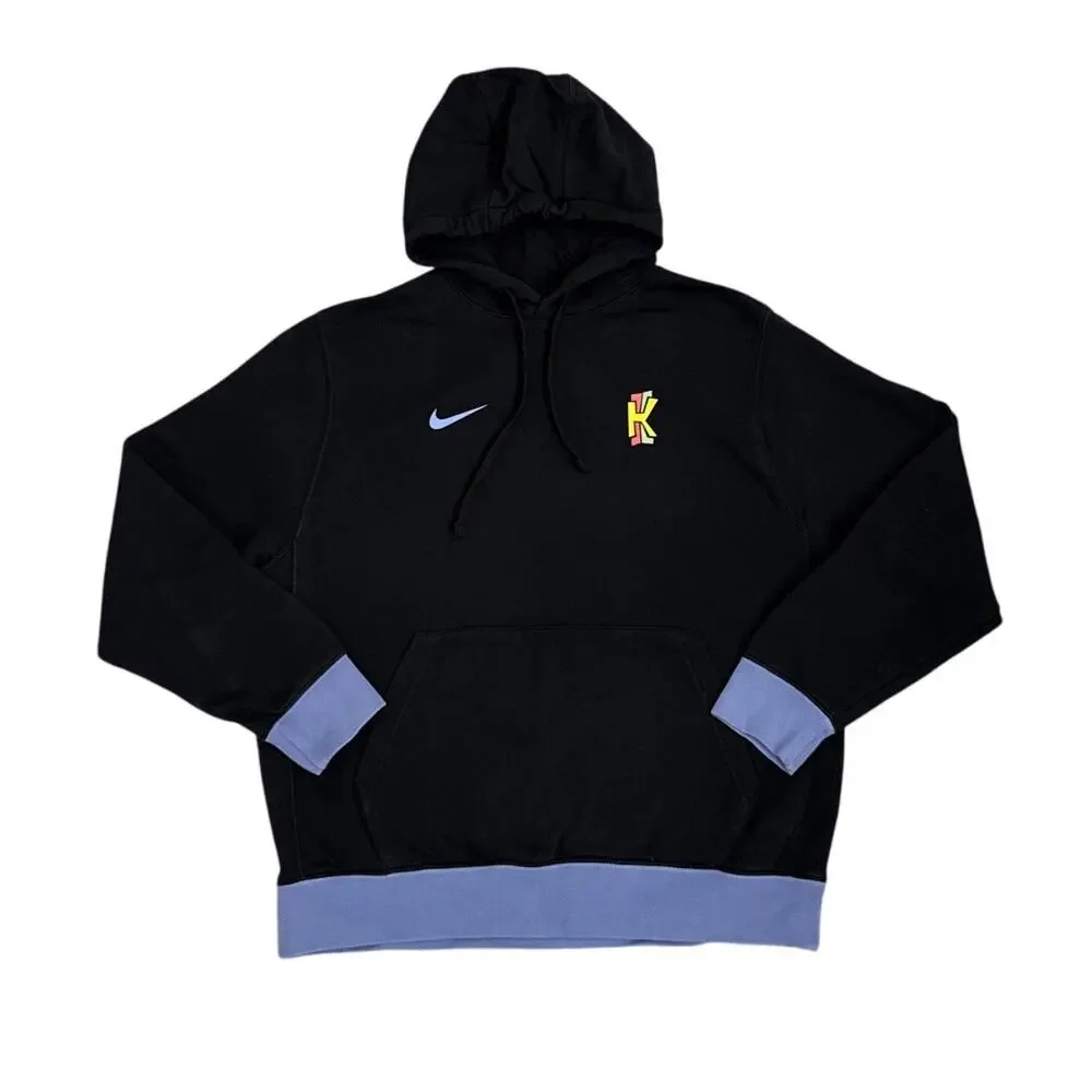 Nike x Spongebob Kyrie Hoodie Black Pineapple House Sweatshirt Size Men's Large